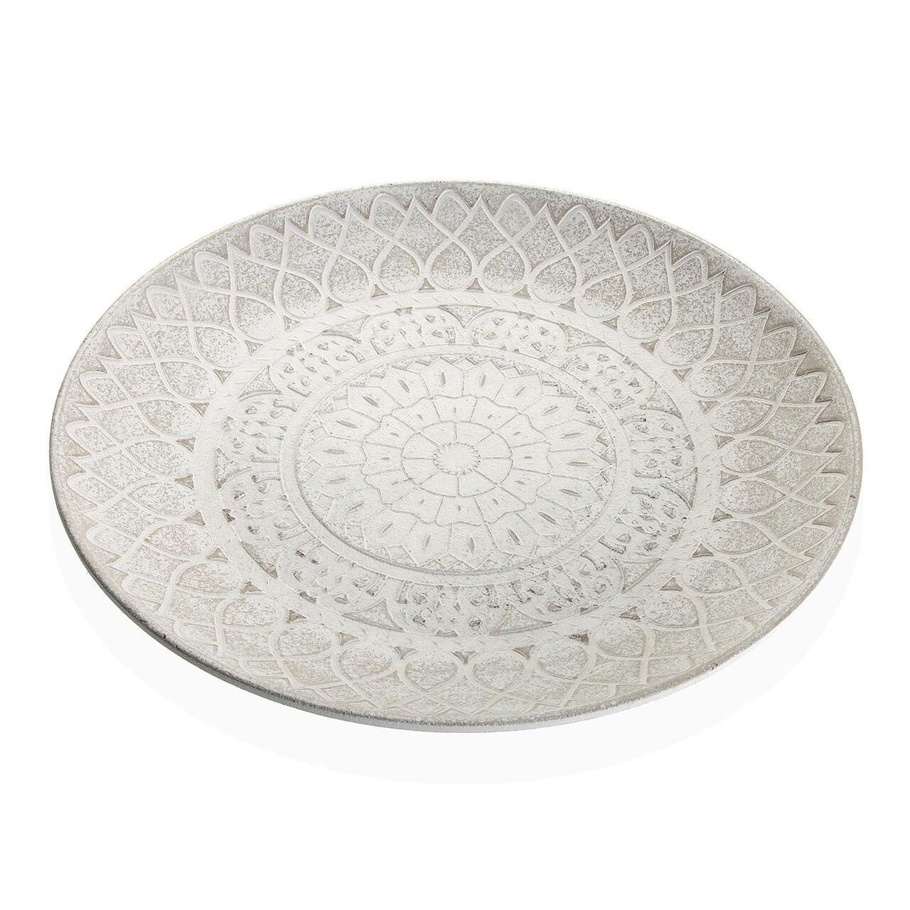 Platou decorativ / decoratiune pentru centrul mesei Light Mandala, Versa, 40 x 3 cm, MDF