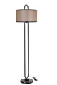 Lampadar, Stala, 846STL2958, Metal, Bej / Negru / Bronz