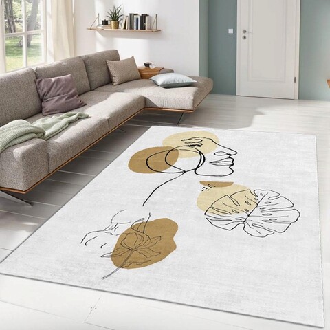 Covor, ALHO CARPET-13A , 160x230 cm, Poliester, Multicolor