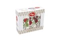 Set 3 prosoape, Bedora, Strawberry field, 30 x 50 cm, 100% bumbac, multicolor