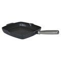 Tigaie grill, Greenpan, Featherweights, 26 x 26 cm, aluminiu turnat