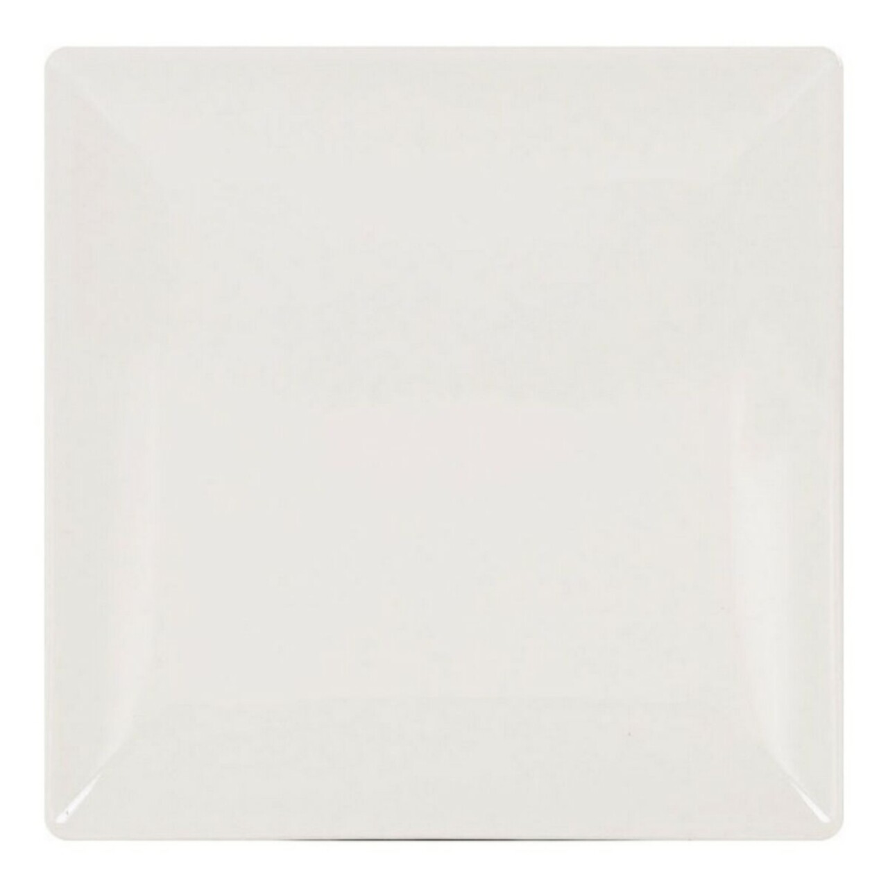 Farfurie pentru desert Elite, La Mediterranea, 18x18x2 cm, ceramica, alb