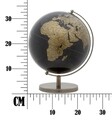 Decoratiune Globe, Mauro Ferretti, 25x25x34 cm, plastic, negru/auriu