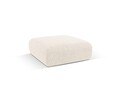 Taburet, Molino-140, Micadoni Home, 100x100x36 cm, tesatura chenille din poliester, bej deschis