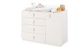 Dulap, Çilek, Baby Cotton Large Dresser, 125x89x56 cm, Multicolor