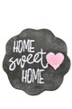 Covoras de baie, Chilai, Home Sweet Home, Acril, Multicolor