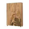 Dulap pentru haine, Vella, Leva Forest, 120 x 189 x 48 cm, pal melaminat, multicolor