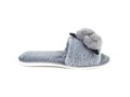 Papuci de casa dama Funky Steps, Luna Grey, marimea 37-38