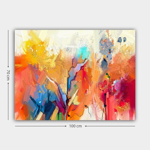 Tablou decorativ, 1040210842_70100, Canvas , Cadru: 100% LEMN (grosime: 3cm), Multicolor