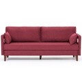 Canapea extensibila Comfort Sofa, Balcab Home, visiniu