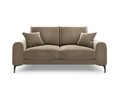 Canapea, Madara, Mazzini Sofas, 2 locuri, 172x102x90 cm, catifea, bej