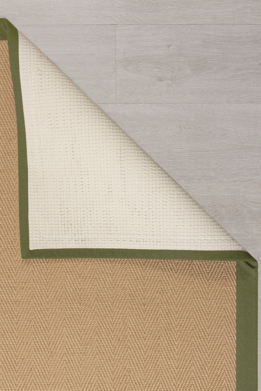 Covor Kira Jute Green, Flair Rugs, 120x170 cm, iuta/poliester, verde