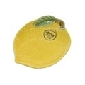 Platou pentru gustari Lemon, Lemon&Lime, 9.3x11.8x2 cm, portelan, galben