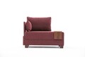 Fotoliu Fly Armchair Left, Balcab Home, 100x80x75 cm, lemn, rosu