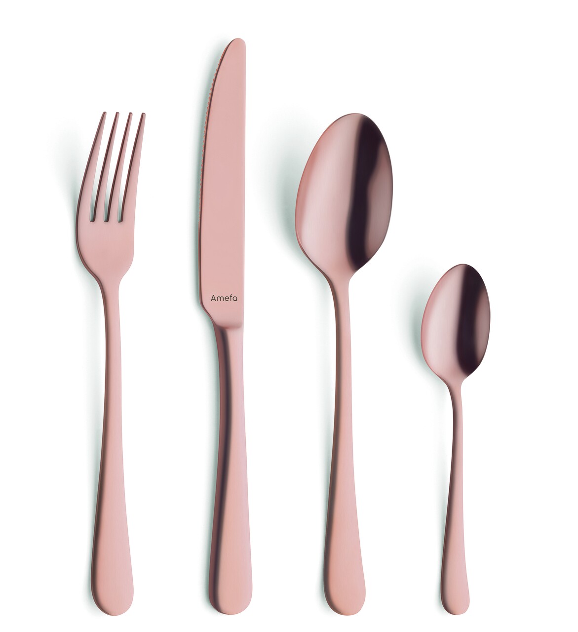 Set tacamuri, 24 piese, Amefa, Austin Copper, inox, cupru - 1 | YEO