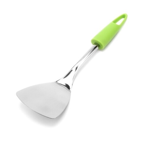 Spatula Luigi Ferrero, FR-1912, 35 cm, inox, verde