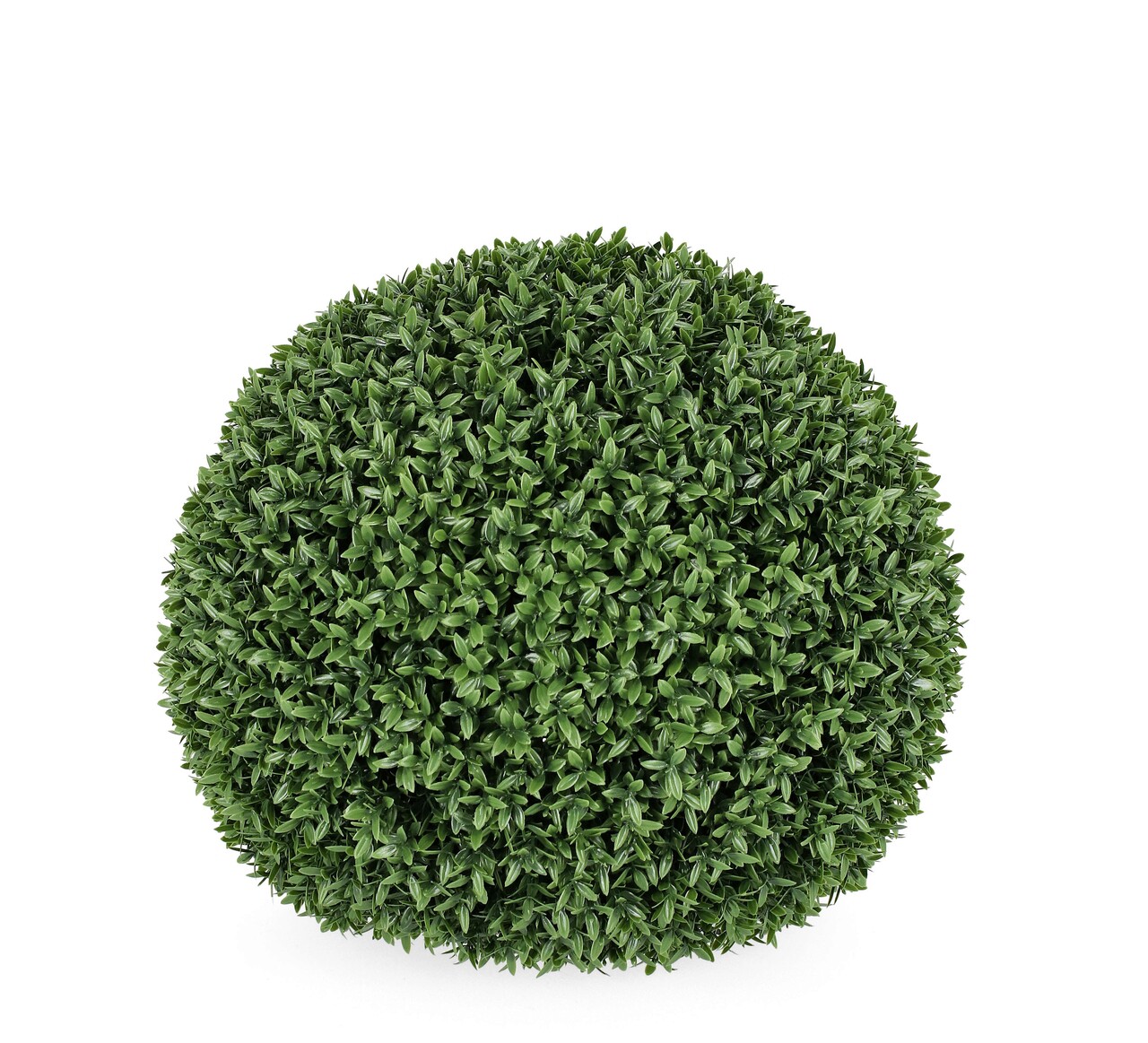 Planta artificiala in forma de sfera Aptenia, Bizzotto, D38 cm, polietilena, rezistenta la soare, verde