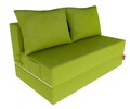 Canapea extensibila Urban Living, 136x80x40 cm, Verde