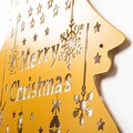 Decoratiune de luminoasa XMASGOLD-031, Tanelorn, 70x100 cm, metal, auriu