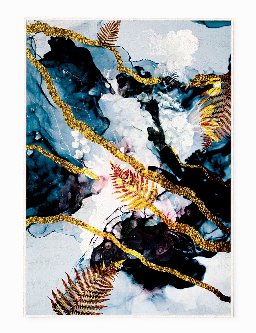 Covor Marble, Oyo Concept, 140x220 cm, poliester, multicolor