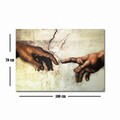 Tablou decorativ, 70100FAMOUSART-038, Canvas, 70 x 100 cm, Multicolor