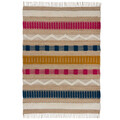 Covor Medina Jute Natural/Multi, Flair Rugs, 120x170 cm, iuta/lana, multicolor