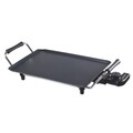 Grill electric Teppanyaki 90.386P, Beper, 1500 W,  47 x 25 x 11 cm, aluminiu