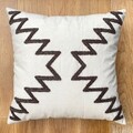 Set perne decorative	, Ethnic Pillow Set With İnsert, Bumbac, Maro