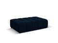 Taburet, Jennifer-51, Micadoni Home, 102x80x40 cm, catifea, albastru regal