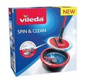 Set mop cu galeata, Vileda, Spin & Clean, polipropilena