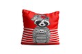 Perna decorativa Raccoon Pirate, Oyo Kids, 43x43 cm, poliester, multicolor