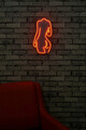 Decoratiune luminoasa LED, Sexy Woman, Benzi flexibile de neon, DC 12 V, Rosu