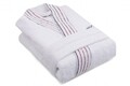 Halat de baie barbati, Beverly Hills Polo Club, 100% bumbac, L/XL, White