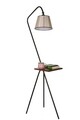 Lampadar, Luin, 534LUN3540, Metal, Bej/Negru