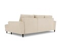 Coltar extensibil dreapta 4 locuri, Moghan, Micadoni Home, BL, 241x145x88 cm, velur, bej