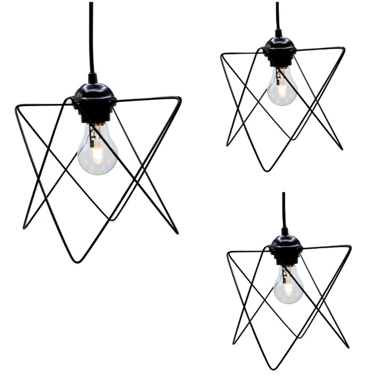 Lustra Yok, 44463, Squid Lighting, 60x17x17 cm, 60W, negru