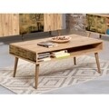 Set mobilier living 3 piese, comoda, comoda tv si masuta, Motto 729, Vella, atlantic pine