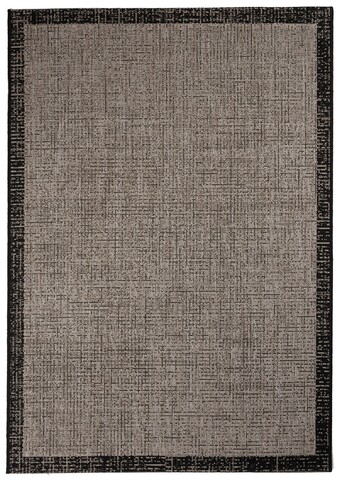 Covor Toledo, Decorino, 120x170 cm, polipropilena, bej/negru