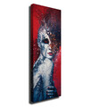 Tablou decorativ, PC170, Canvas, Lemn, Multicolor