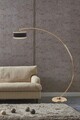 Lampadar, Stala, 846STL3609, Metal, Auriu