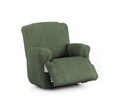 Husa fotoliu cu recliner elastica bi-stretch, Iria, verde C/4