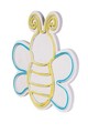 Decoratiune luminoasa LED, Maya The Bee,  Benzi flexibile de neon, DC 12 V, Albastru/Galben