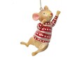 Glob Boy mouse, Decoris, 5.2x7.2x13.2 cm, sticla, multicolor