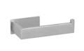 Suport hartie igienica, Wenko, Turbo-Loc, Genova Shine, 15.3 x 4.4 x 7.6 cm, inox, gri