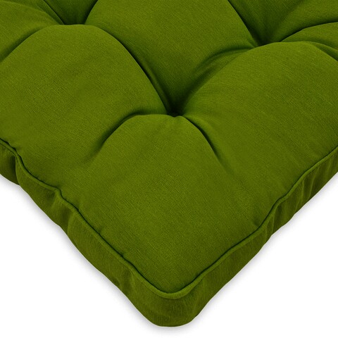 Perna patrata scaun, Panama Aqua, L.47 l.47 cm, poliester, verde