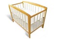 Patut pentru copii Baby Nest, Massive Design, İdivuoma, 160x80x60 cm, Stejar