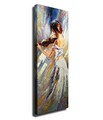 Tablou decorativ, PC206, Canvas, Lemn, Multicolor