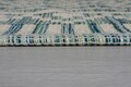 Covor Lella, Flair Rugs, 60x200 cm, bumbac, ivoar/teal