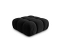 Taburet, Bellis, Micadoni Home, BL, 94x94x39 cm, catifea, negru