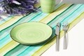 Set 6 farfurii pentru desert Gala Green, Heinner, Ø19 cm, ceramica, verde